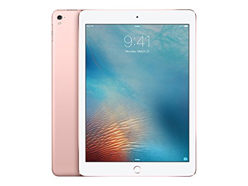 iPad Pro 9.7-inch (32GB, Wi-Fi + Cellular, Rose Gold) 2016 Model (Renewed)