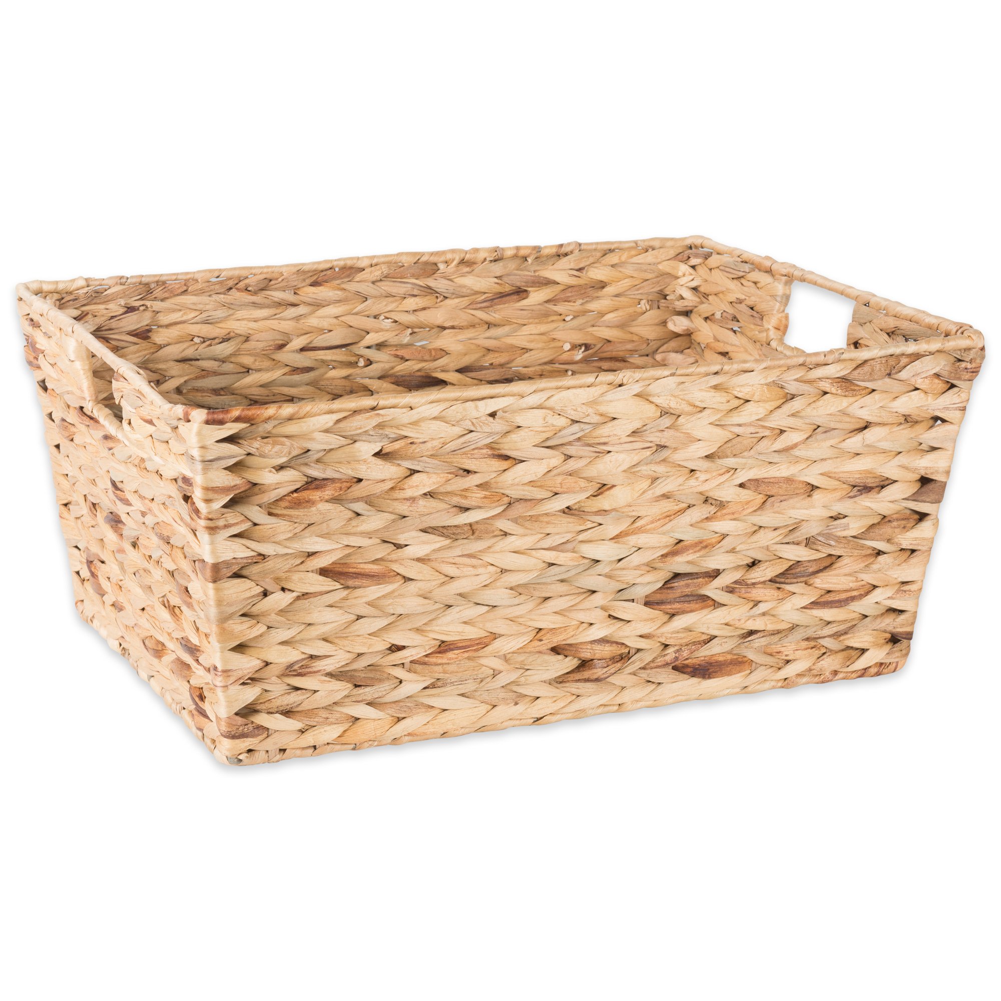 DII Hyacinth Collection Storage Baskets, Large Set, Assorted Sizes, Natural, 5 Piece