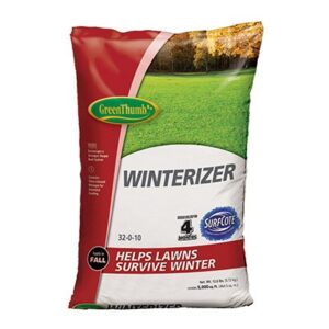 winterizer lawn fertilizer, 32-0-10 formula, 5,000-sq. ft. coverage