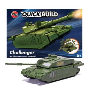 airfix quickbuild challenger tank brick building model kit