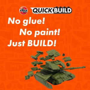 Airfix Quickbuild Challenger Tank Brick Building Model Kit