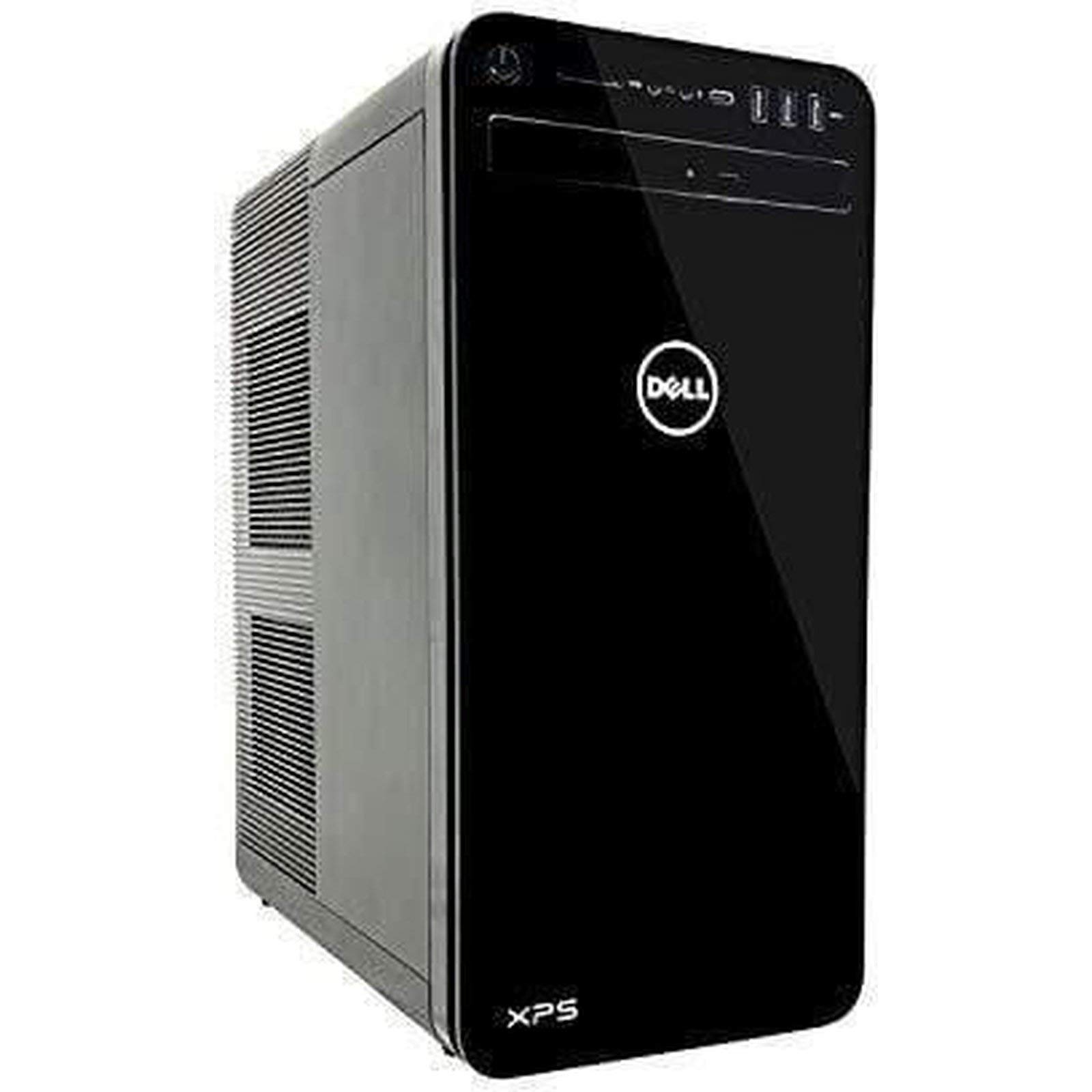 Dell XPS 8930 Desktop Computer Intel Core i7 8GB RAM 1TB HDD Black - 8th Gen i7-8700 Hexa-core - 4.60 GHz processor speed - Tower Form Factor - Intel UHD Graphics 630 - Waves MaxxAudio Pro - Windows 1