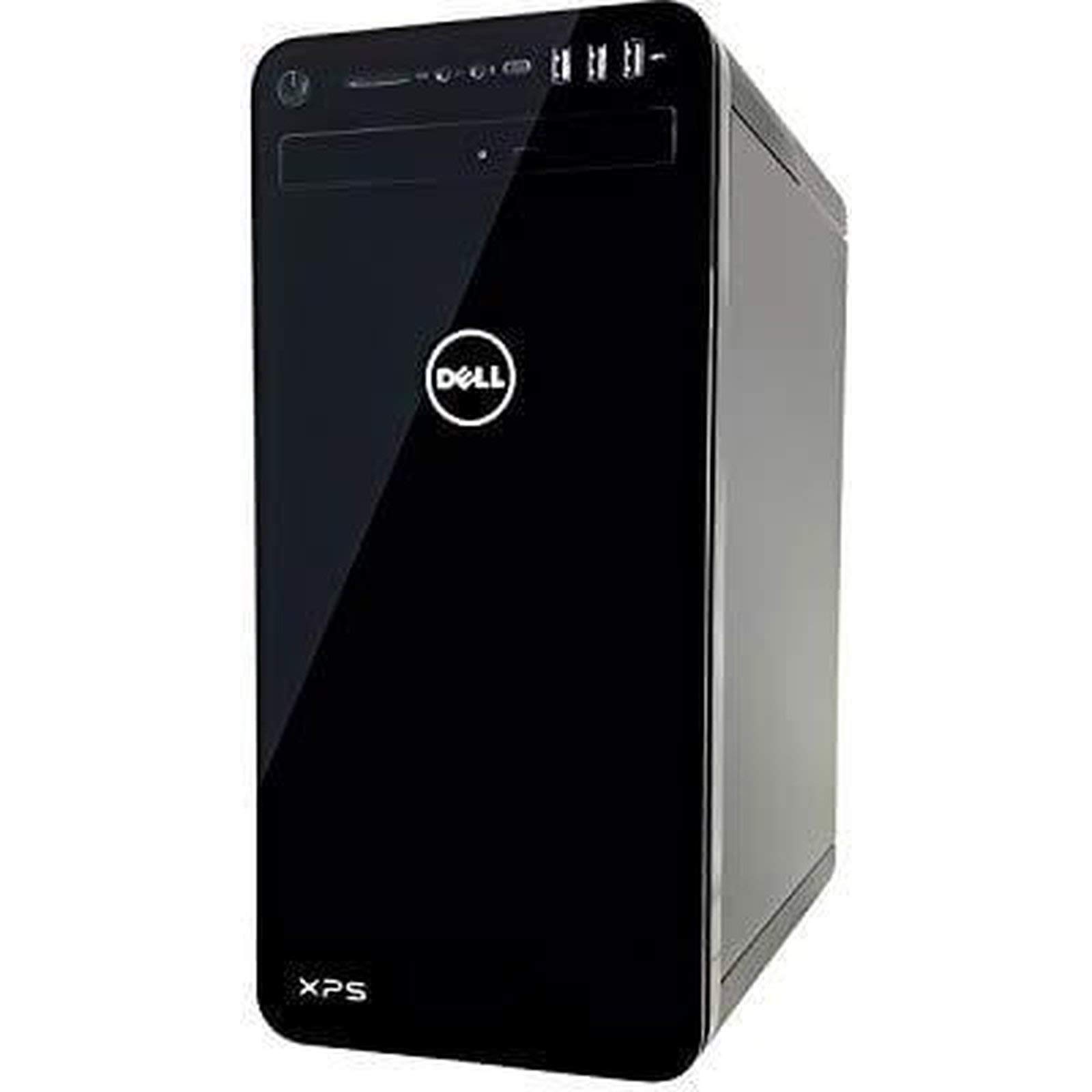 Dell XPS 8930 Desktop Computer Intel Core i7 8GB RAM 1TB HDD Black - 8th Gen i7-8700 Hexa-core - 4.60 GHz processor speed - Tower Form Factor - Intel UHD Graphics 630 - Waves MaxxAudio Pro - Windows 1