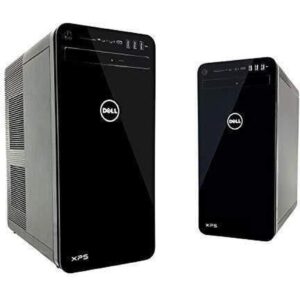 Dell XPS 8930 Desktop Computer Intel Core i7 8GB RAM 1TB HDD Black - 8th Gen i7-8700 Hexa-core - 4.60 GHz processor speed - Tower Form Factor - Intel UHD Graphics 630 - Waves MaxxAudio Pro - Windows 1