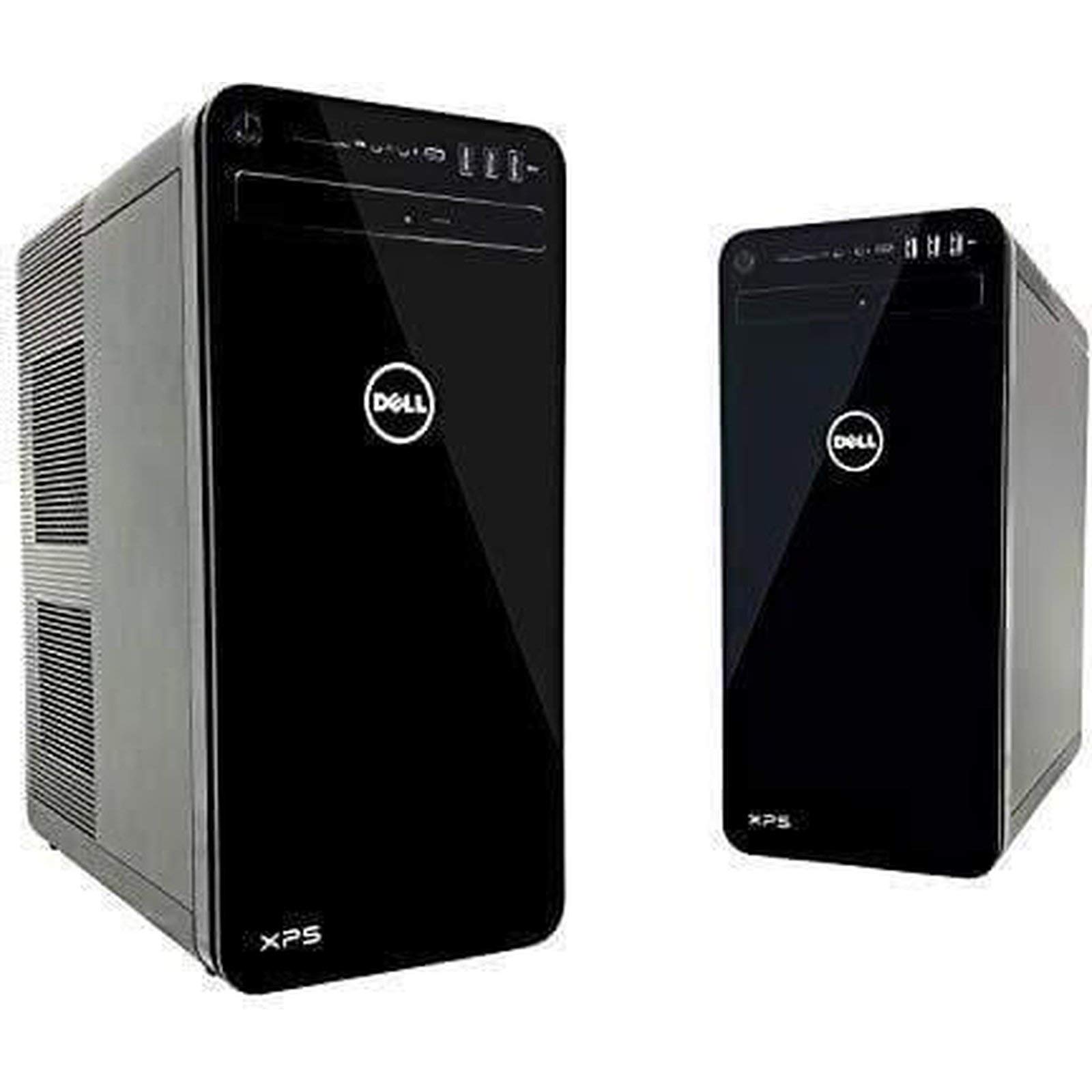 Dell XPS 8930 Desktop Computer Intel Core i7 8GB RAM 1TB HDD Black - 8th Gen i7-8700 Hexa-core - 4.60 GHz processor speed - Tower Form Factor - Intel UHD Graphics 630 - Waves MaxxAudio Pro - Windows 1