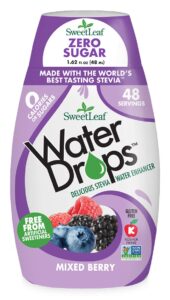 sweetleaf waterdrops, mixed berry, 1.62 fl oz