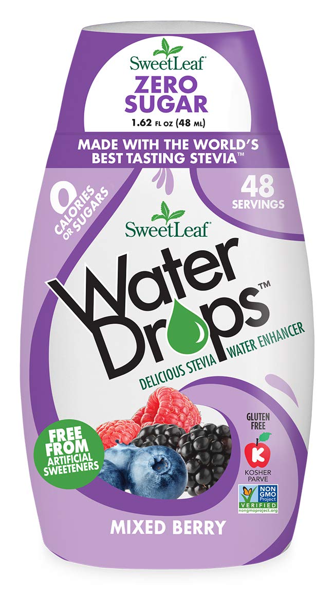 Sweetleaf WaterDrops, Mixed Berry, 1.62 FL OZ