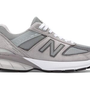 New Balance Women's Made in US 990 V5 Sneaker, Grey/Castlerock, 10