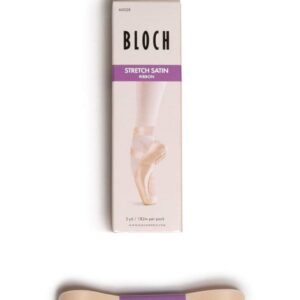 Bloch womens Minimalist,ballet Ballet Pointe Shoe Stretch Satin Ribbon, Pink, One Size US