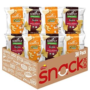 simply, doritos & cheetos mix variety pack, 0.875 ounce (pack of 36)