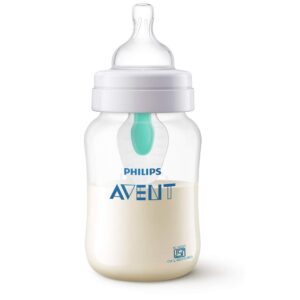 philips avent anti-colic bottle with airfree vent 4oz 1pk, scf400/14