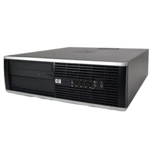 HP Compaq Elite 8100 SFF Desktop PC - Intel Core i5-650 3.2GHz, 8GB, 240GB SSD, Windows 10 Professional (Renewed)