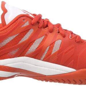 K-Swiss Performance Women's Tennis Shoes, Red Fiesta White 01, 37