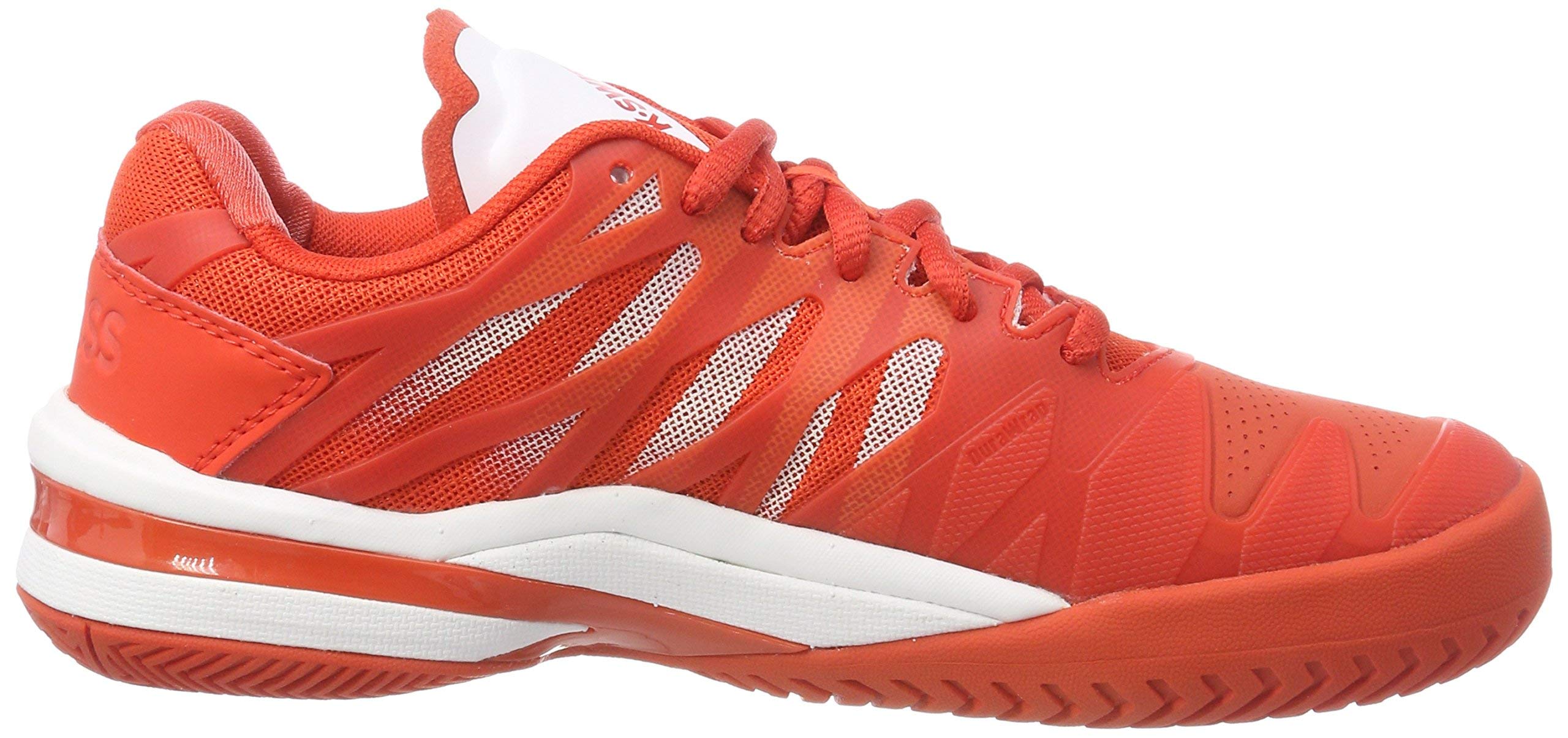 K-Swiss Performance Women's Tennis Shoes, Red Fiesta White 01, 37