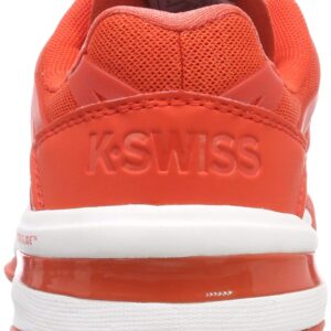 K-Swiss Performance Women's Tennis Shoes, Red Fiesta White 01, 37