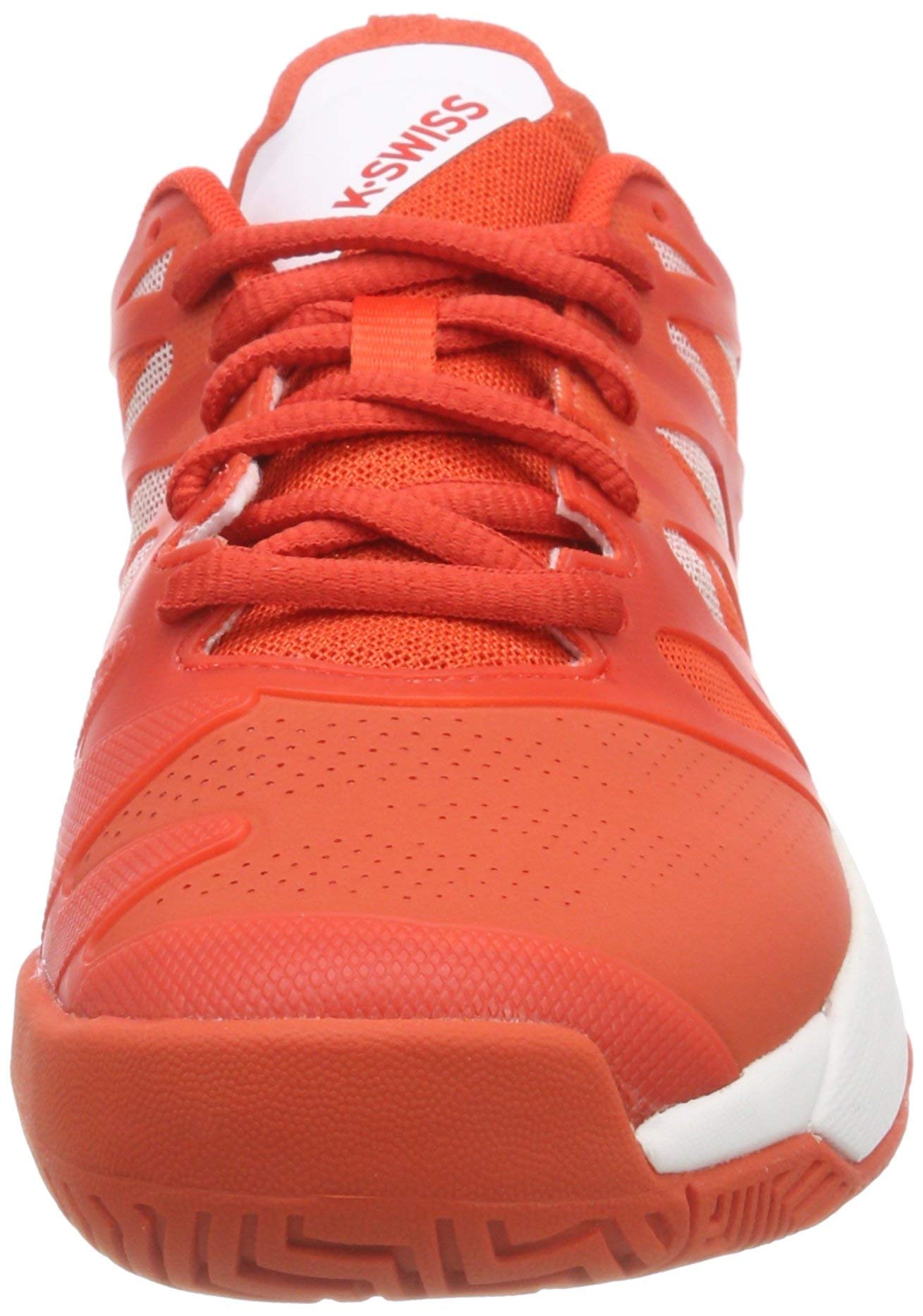 K-Swiss Performance Women's Tennis Shoes, Red Fiesta White 01, 37