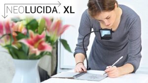 neolucida xl: a see-through camera lucida drawing tool