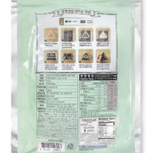 ROM AMERICA Onigiri Nori Sushi Triangle Rice Ball Dried Seaweed Laver Wrappers Refill - 40 Sheets (Pack of 1)