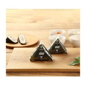 ROM AMERICA Onigiri Nori Sushi Triangle Rice Ball Dried Seaweed Laver Wrappers Refill - 40 Sheets (Pack of 1)
