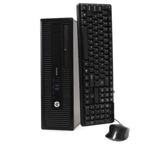 hp elitedesk 800g1 small form desktop computer tower pc (intel quad core i5-4570, 16gb ram, 240gb solid state drive, wifi and hdmi adapters) win 10 pro (renewed) (800g1 hdmi)