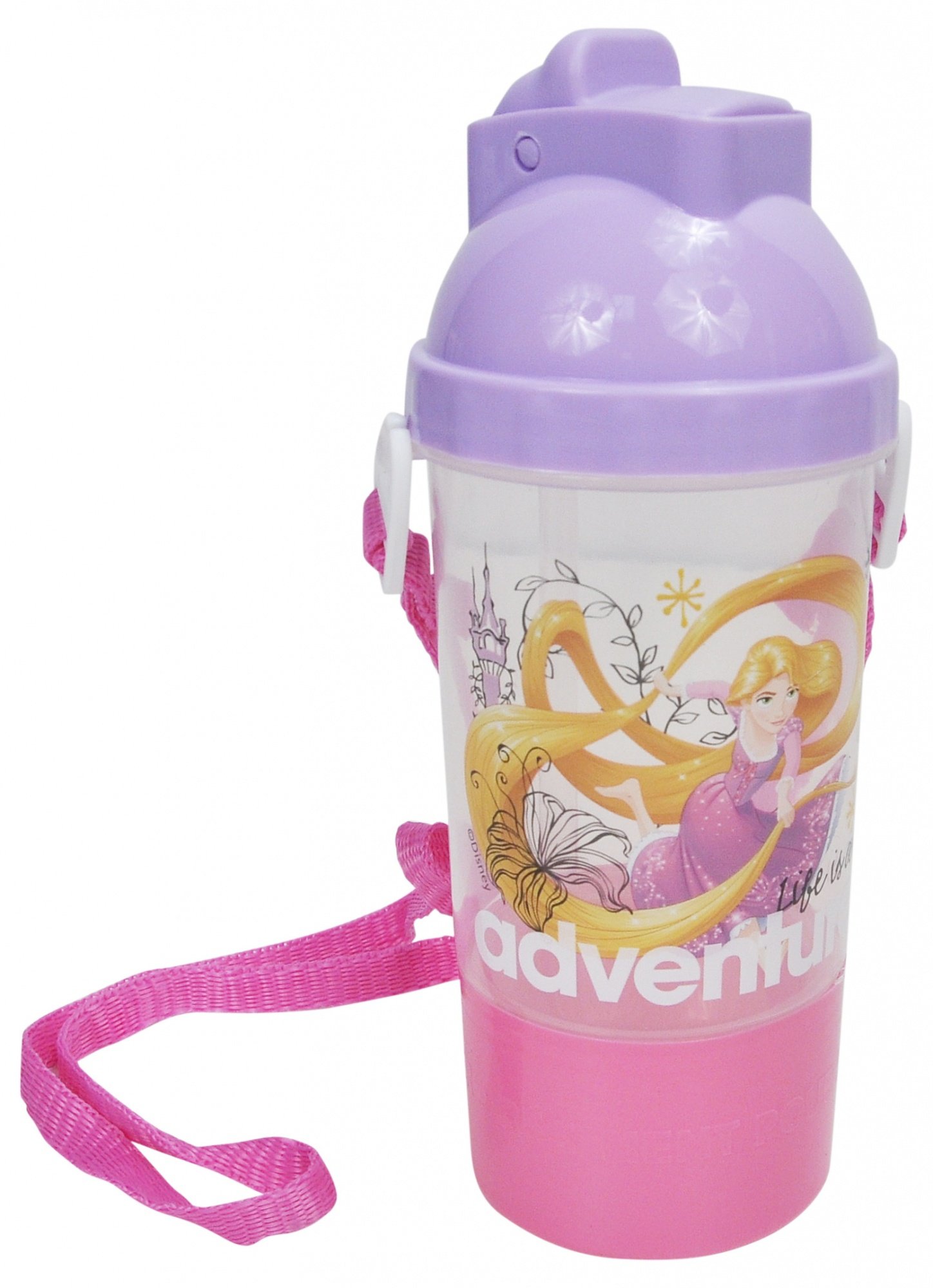 Disney Princess Rapunzel Girls Snack & Water Bottle BPA-Free