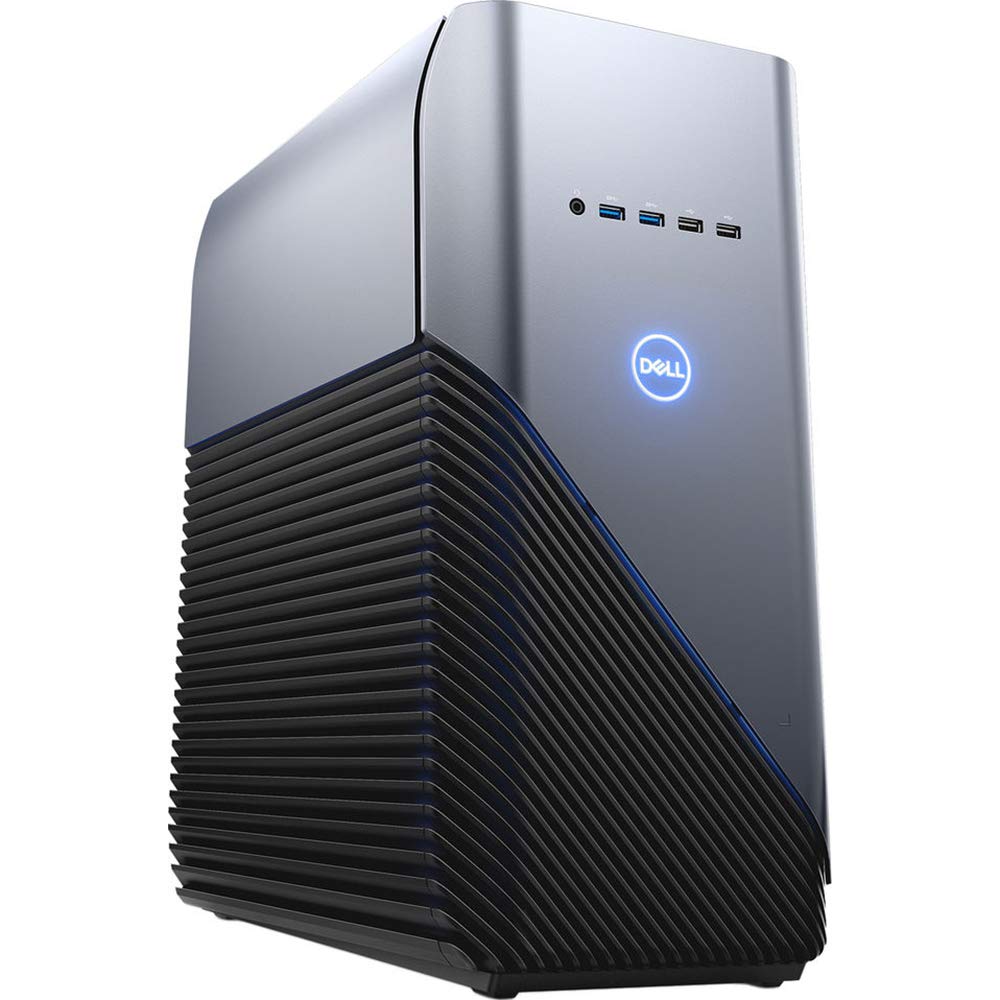 Dell Inspiron 5680 Gaming Desktop Computer Intel Core i5 8GB RAM 1TB HD Recon Blue - 8th Gen i5-8400 Hexa-core - NVIDIA GeForce GTX 1060 3GB - 2.8 GHz processor speed - Polar Blue LED lighting - Wi