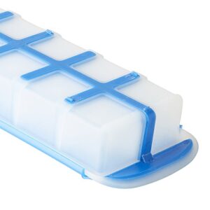 GoodCook , Prep and Freeze Stackable, Easy Release Silicon Cube Tray, 2-ounce Ice Cubes, Baby Food, Herb Butter, Cold Brew Cubes
