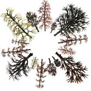 29pcs mixed model trees without leaves 1.5-5.5 inch(4-14 cm), orgmemory ho scale trees, diorama supplies, model train scenery, miniature trees, model railroad scenery with no bases