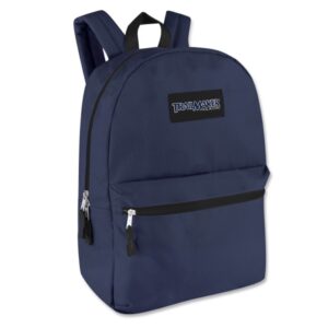 17" trailmaker backpack bookbag (one size, dark blue (06))