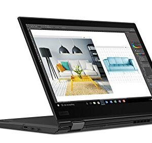 Lenovo 14" ThinkPad X1 Yoga 3rd Gen Touchscreen LCD 2 in 1 Ultrabook Intel Core i7 (8th Gen) i7-8550U Quad-core (4 Core) 1.8GHz 8GB LPDDR3 256GB SSD Windows 10 Pro 64-bit (English) Black, 20LD001KUS