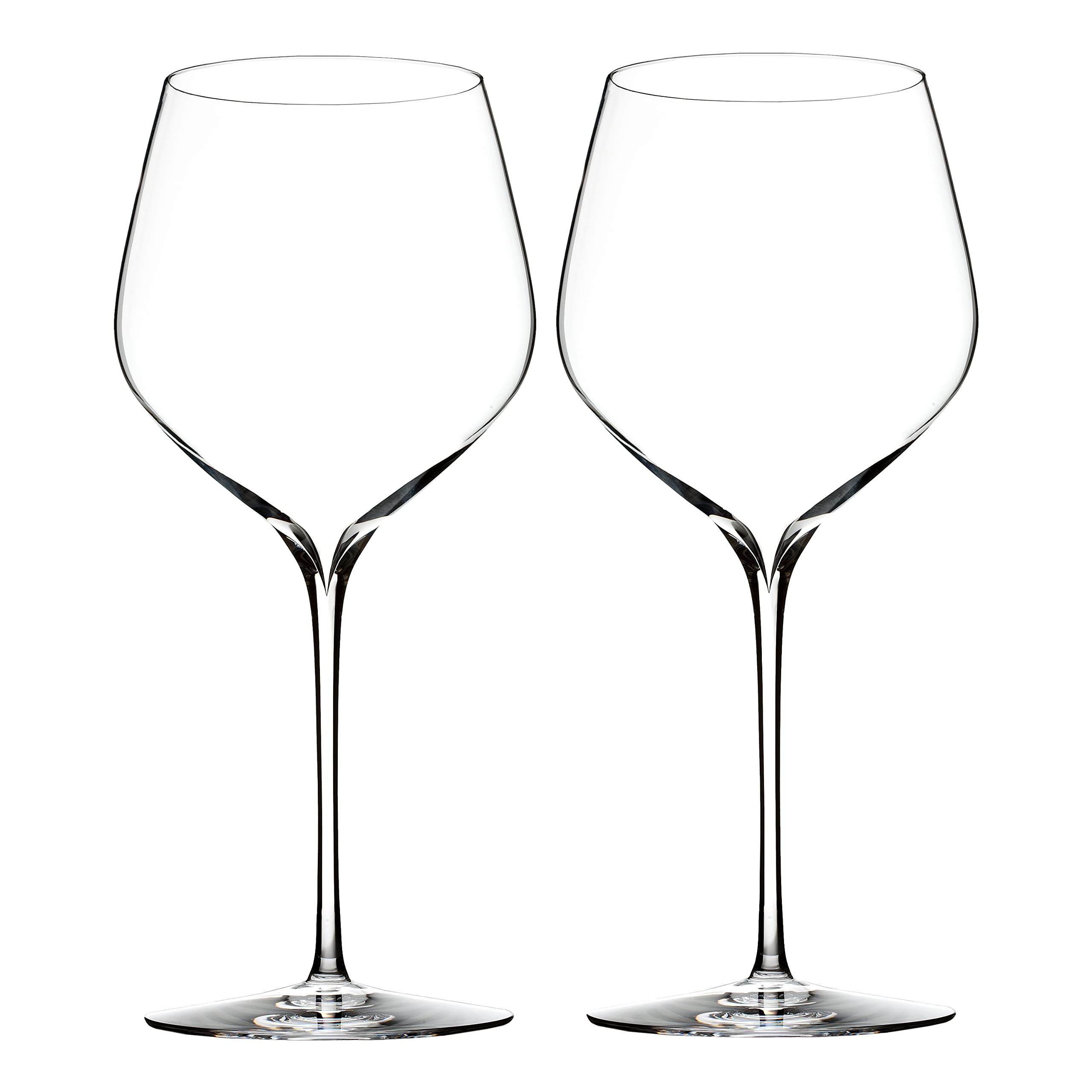 Waterford Personalized Elegance 26.7oz Cabernet Sauvignon Wine Glasses, Set of 2 Custom Engraved Crystal Red Wine Glasses for St. Emilion, Listrac, Moulis, Margaux and More