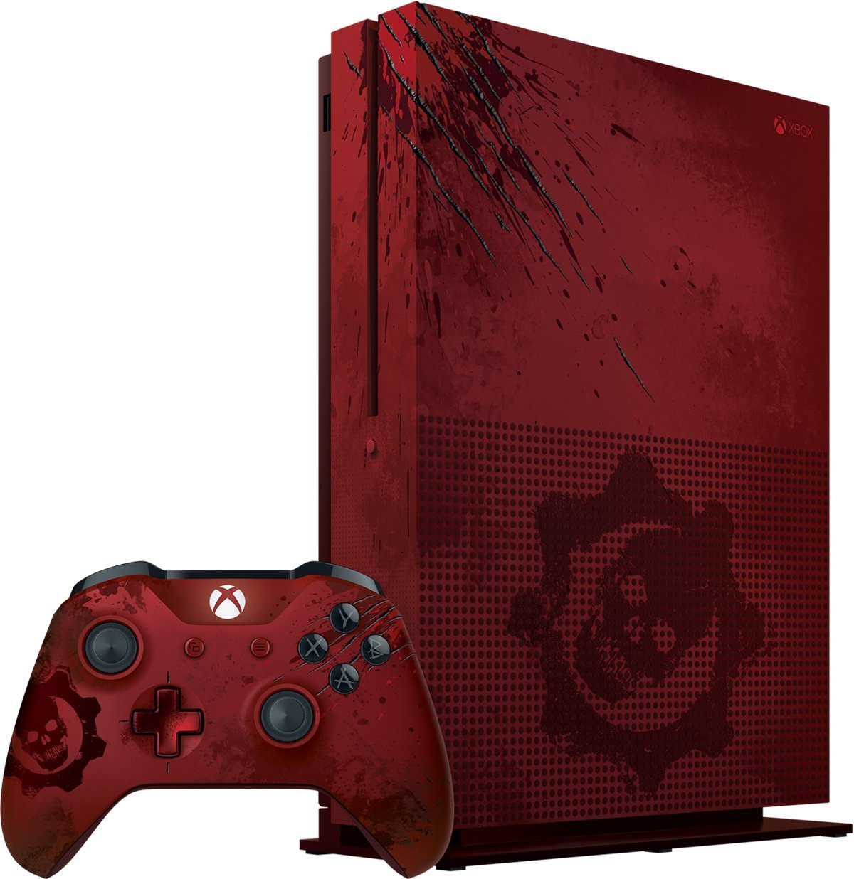 Xbox One S 2TB Limited Edition Console - Gears of War 4 Bundle (Certified Refurbished) [Video Game]