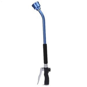 green mount watering wand, 24 inch sprayer wand with superior stainless head, perfect for hanging baskets, plants, flowers, shrubs, garden and lawn