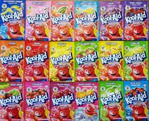 kool aid ultimate party pack- 18 different flavors -2 each- 36 total