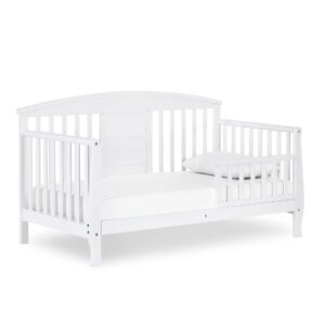 dream on me dallas toddler day bed, white (651-wht)