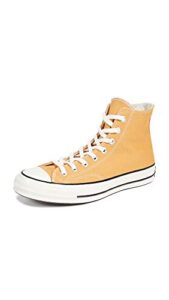 converse men's chuck 70 classic high top low sneakers, multicolour sunflower black egret 721, us:5