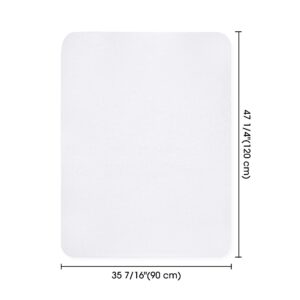 Yescom Office Chair Mat for Hardwood Floor 36"x48" Clear Rectangle Desk PVC Floor Protector for Home Office 1.5mm Thickness 48"x36" Computer Chair Mat