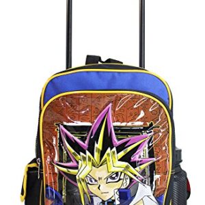 alwaysonroll New Yu Gi Oh King of Game Rolling Backpack (Yellow/Black)