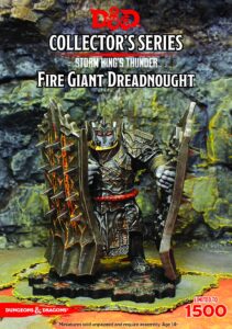 gale force nine dungeons & dragons storm king's thunder fire giant dreadnought, multicolor