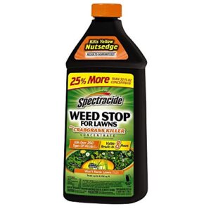 spectracide weed stop for lawns plus crabgrass killer concentrate