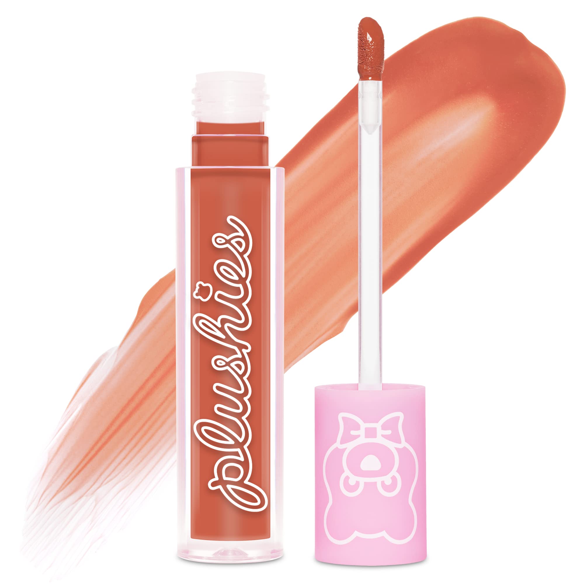 Lime Crime Plushies Soft Matte Lipstick, Butterscotch (Sheer Golden Brown) - Blackberry Candy Scent - Plush, Long Lasting & High Comfort for All-Day Wear - Talc-Free & Paraben-Free