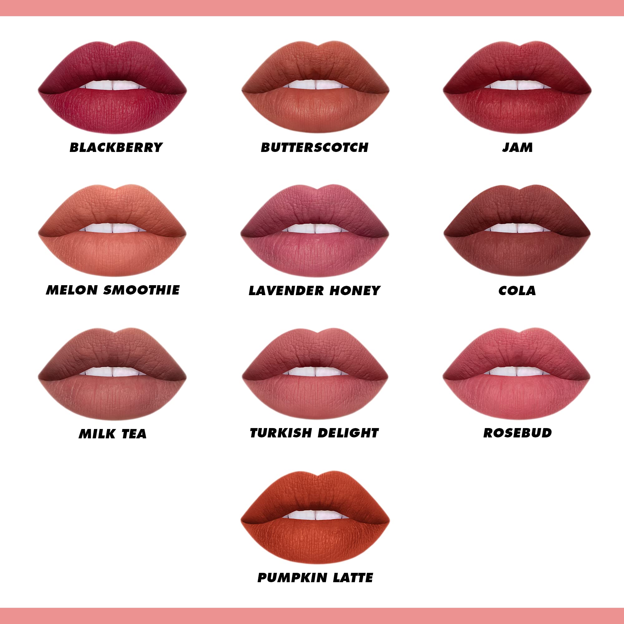 Lime Crime Plushies Soft Matte Lipstick, Butterscotch (Sheer Golden Brown) - Blackberry Candy Scent - Plush, Long Lasting & High Comfort for All-Day Wear - Talc-Free & Paraben-Free