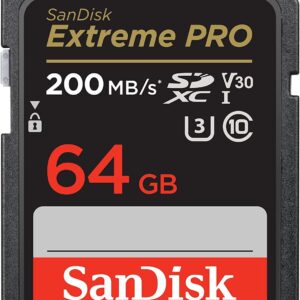 SanDisk 64GB (Five Pack) Extreme Pro Memory Card (SDSDXXY-064G-GN4IN) SDXC 4K V30 UHS-I with Everything But Stromboli (TM) Combo Reader