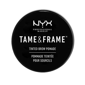 nyx professional makeup tame & frame eyebrow pomade, blonde