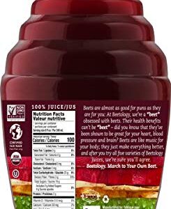 Beetology Organic Beet, Lemon and Ginger Juice 8.45oz (6 Pack) | 100% Cold Pressed | Heart Healthy | Nutrient Packed Vegetable Juice | Vibrant Flavor