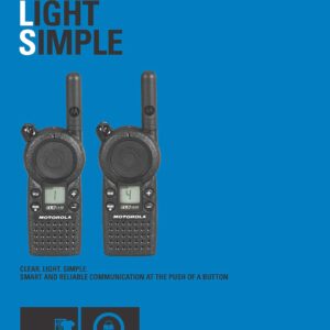 6 CLS1410 - UHF 1 Watt 4 Channel Radios & 1 56531 6 Radio Charger by Motorola Solutions - Intended for Business Use Black