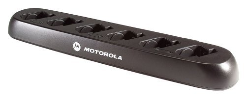 6 CLS1410 - UHF 1 Watt 4 Channel Radios & 1 56531 6 Radio Charger by Motorola Solutions - Intended for Business Use Black