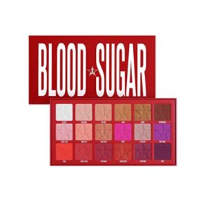 jeffree star blood sugar palette powder