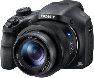 sony cybershot dsc-hx350 20.4mp compact digital camera with 50x optical zoom