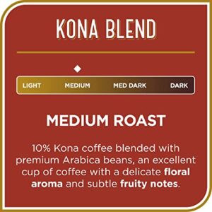 Don Francisco's Kona Blend Medium Roast Coffee Pods - 100 Count - Recyclable Single-Serve Coffee Pods, Compatible with your K- Cup Keurig Coffee Maker